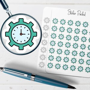 Productivity Planner Sticker Productivity Icon Sticker Productivity Sticker
