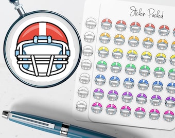 Football Helmet Planner Sticker Football Helmet Icon Sticker Football Helmet Sticker