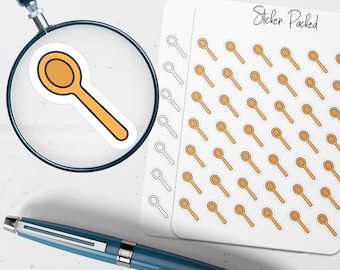 Wooden Spoon Planner Sticker Wooden Spoon Icon Sticker Wooden Spoon Sticker