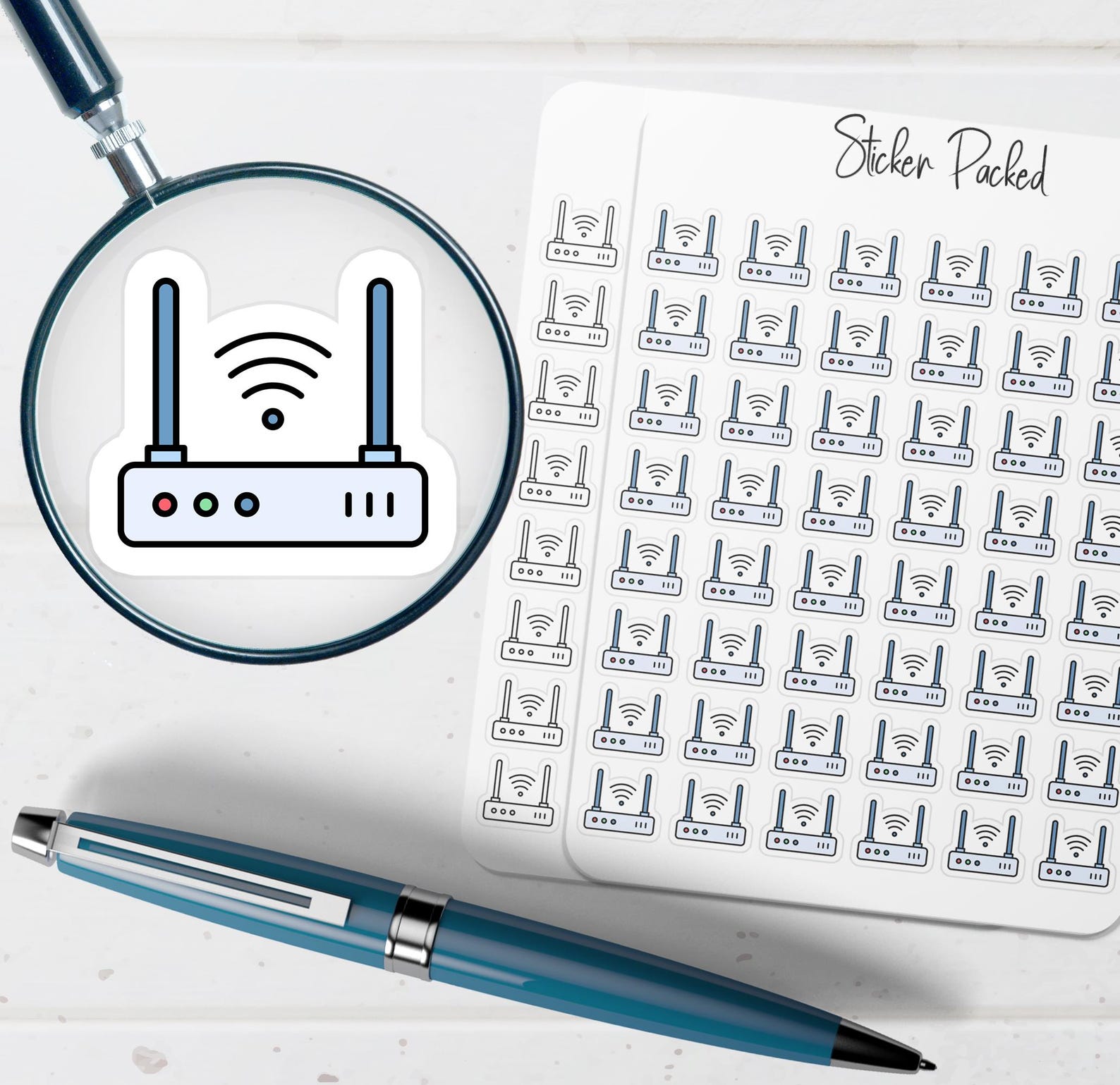 Stiker Label Router Router Planner Sticker Router Icon Sticker Router Sticker - Etsy