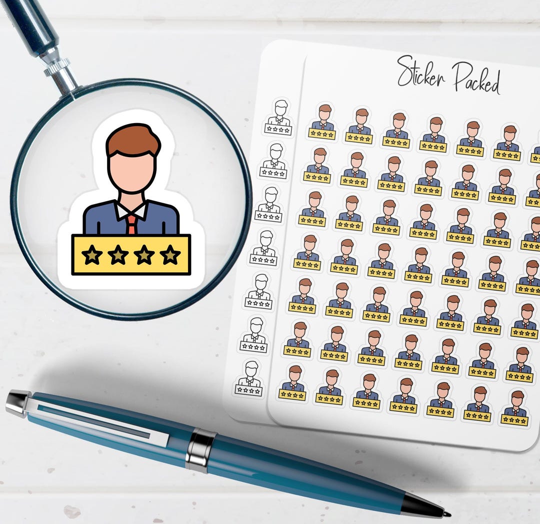Rate Planner Sticker Rate Icon Sticker Rate Sticker - Etsy