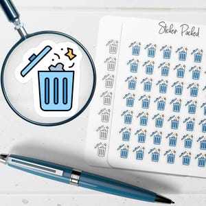 Garbage Planner Sticker Garbage Icon Sticker Garbage Sticker