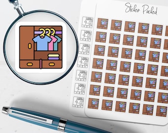 Wardrobe Planner Sticker Wardrobe Icon Sticker Wardrobe Closet Sticker