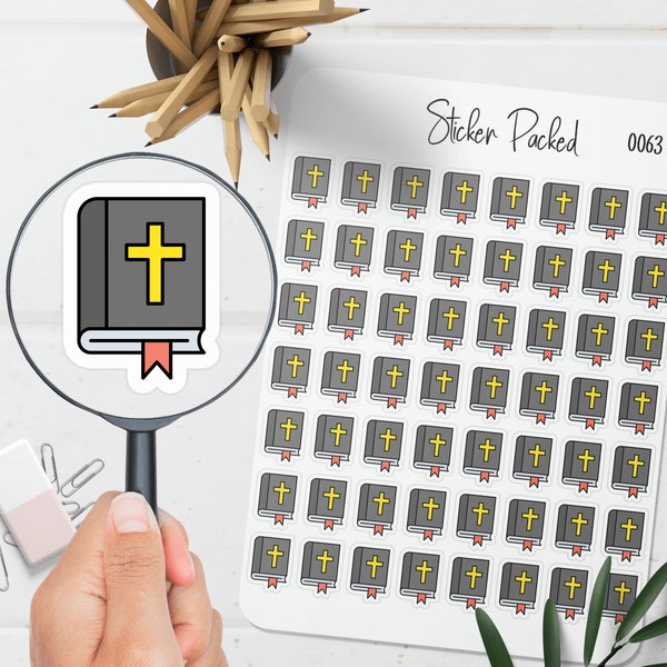 Bible Planner Sticker Bible Icon Sticker Bible Sticker