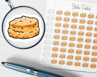 Biscuit Planner Sticker Biscuit Icon Sticker Biscuit Sticker