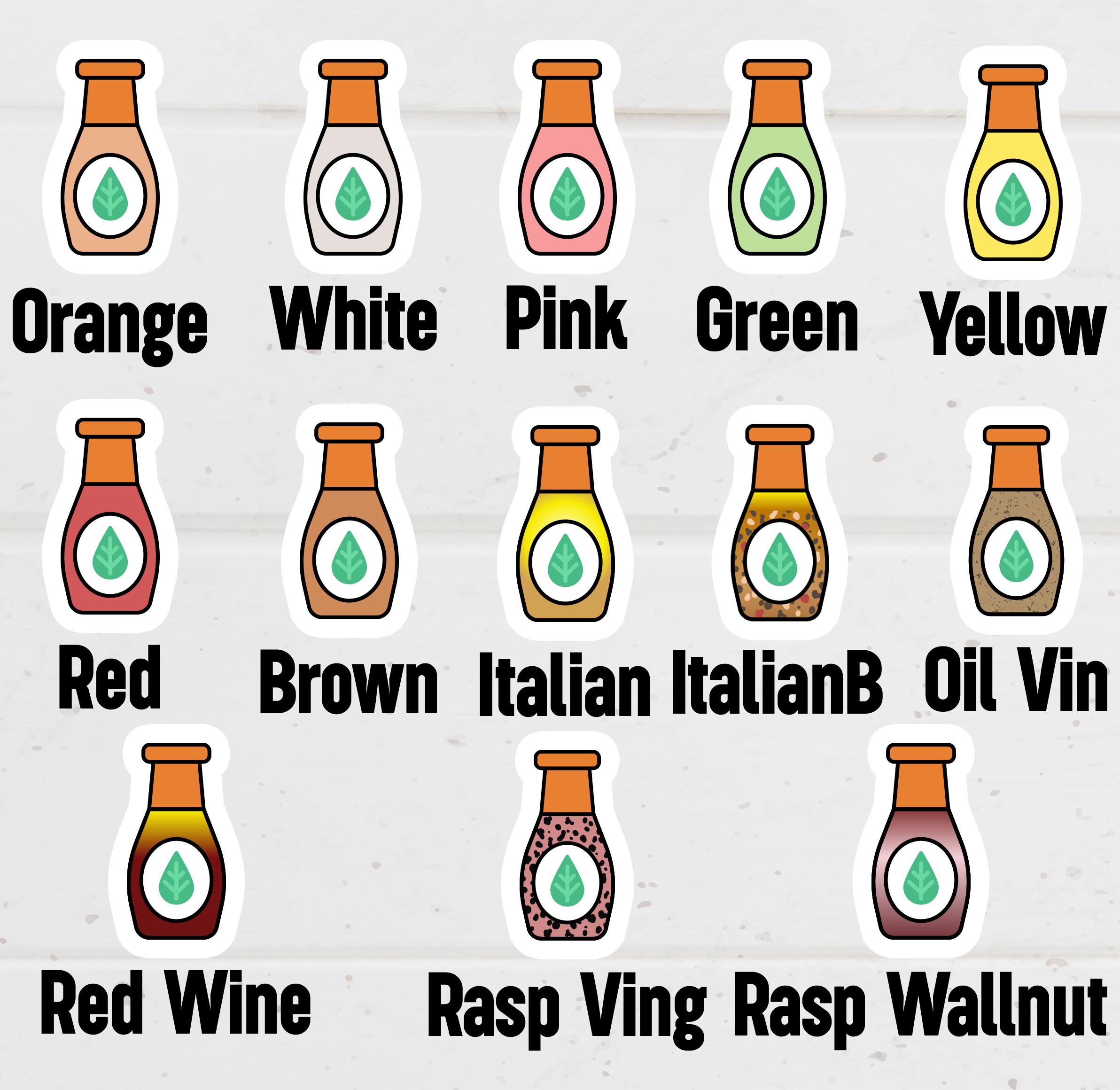 Salad Dressing Planner Sticker Salad Dressing Icon Sticker Salad ...