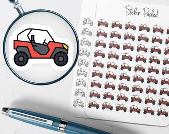 UTV Planner Sticker UTV Icon Sticker UTV Sticker