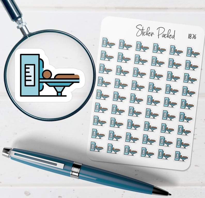 MRI Scan Planner Sticker MRI Scan Icon Sticker MRI Scan Sticker ...
