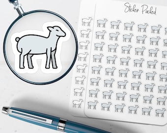 Lamb Planner Sticker Lamb Icon Sticker Lamb Sticker