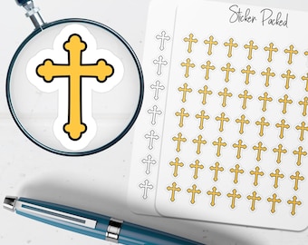 Cross Planner Sticker Cross Icon Sticker Cross Sticker