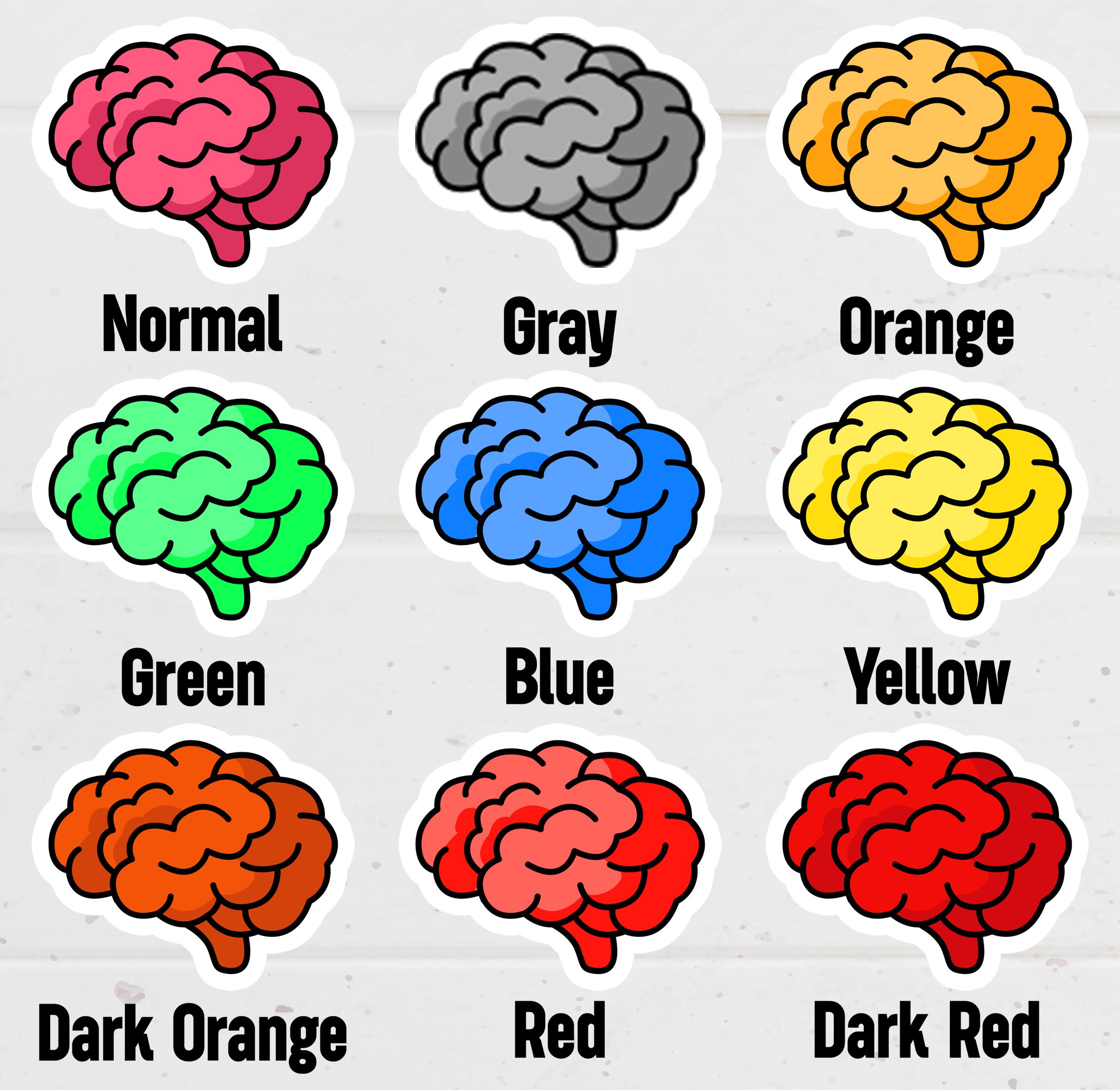 Brain Sign Sticker Brain Planner Sticker Brain Icon Sticker Brain Sticker - Etsy