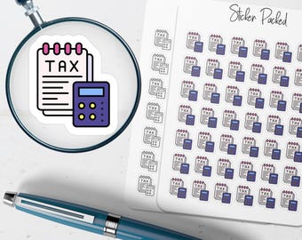 Tax Calculator Planner Sticker Tax Calculator Icon Sticker Tax Calculator Sticker
