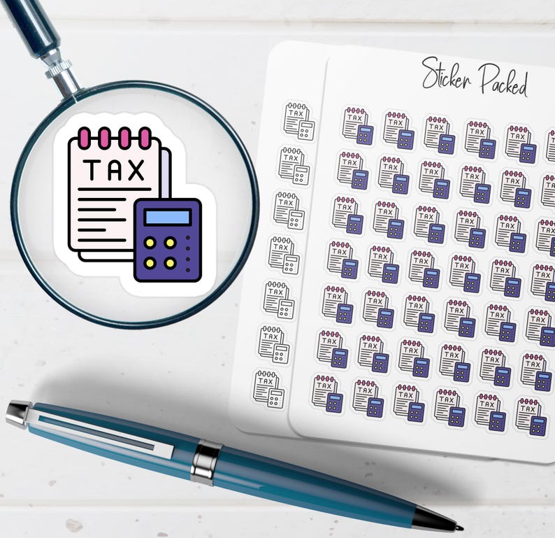 Tax Calculator Planner Sticker Tax Calculator Icon Sticker Tax ...
