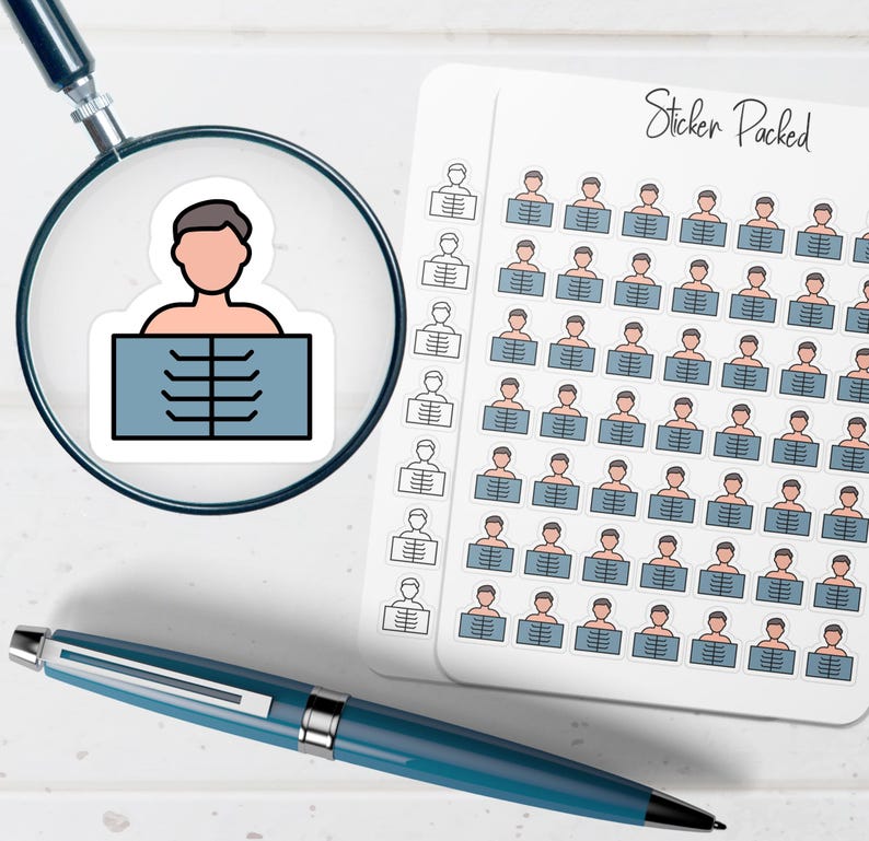 X Ray Planner Sticker X Ray Icon Sticker X Ray Sticker - Etsy