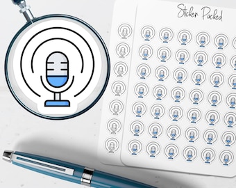 Podcast Broadcast Planner Sticker Podcast Broadcast Icon Sticker Podcast Broadcast Sticker Podcast Sticker