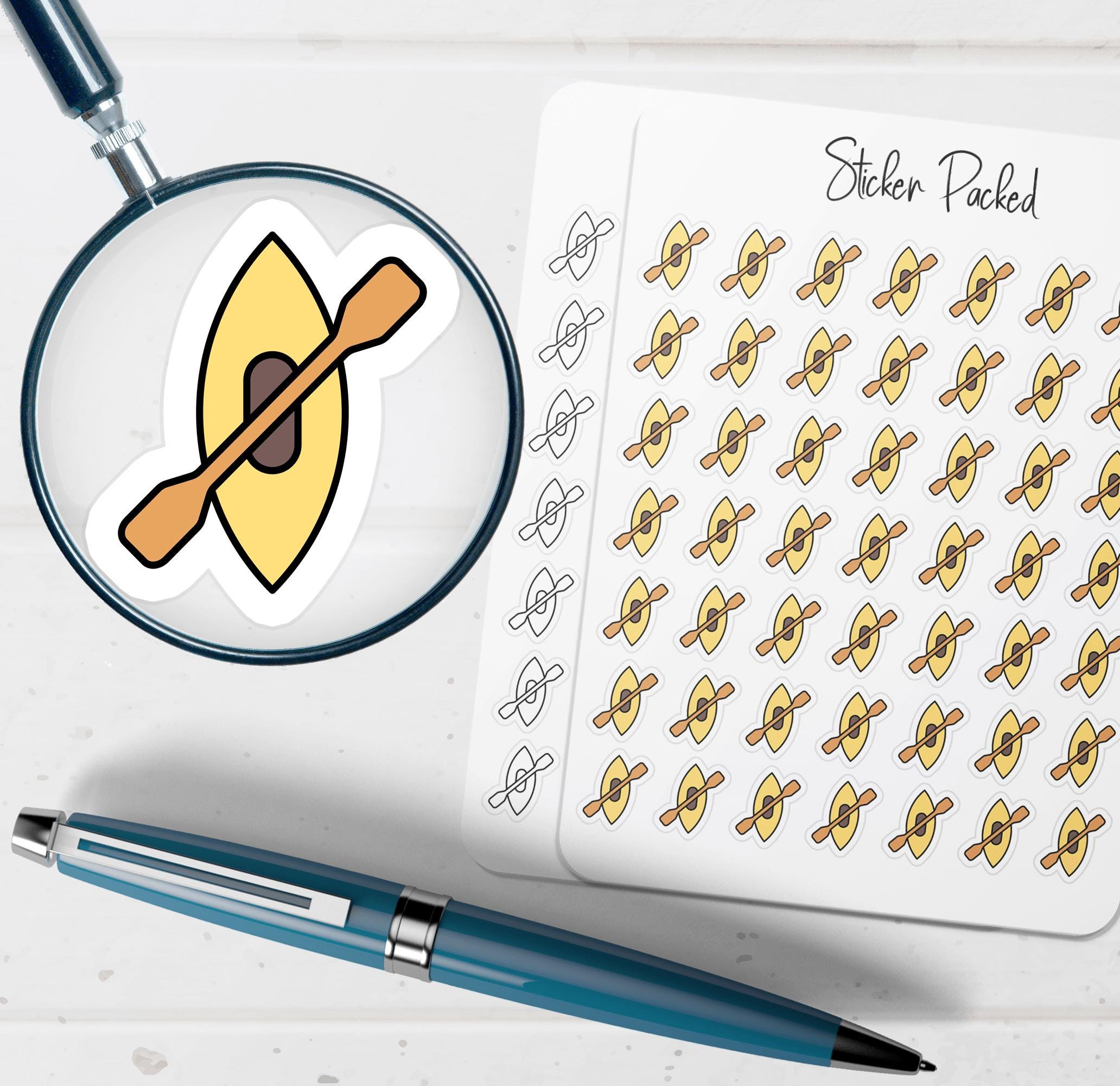 Row Water Sticker Row Boat Planner Sticker Row Boat Icon Sticker Row Boat Sticker - Etsy
