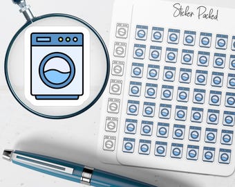 Washing Machine Planner Sticker Washing Machine Icon Sticker Washing Machine Sticker