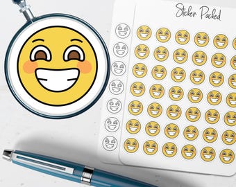 Happy Emoji Planner Sticker Happy Emoji Icon Sticker Happy Emoji Sticker