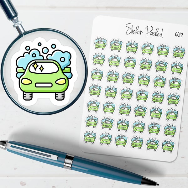 Car Wash Calendar Etsy