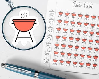 Grill Planner Sticker Grill Icon Sticker Grill Sticker