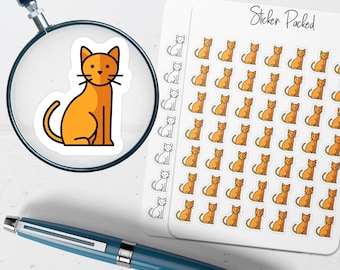 Cat Planner Sticker Cat Icon Sticker Cat Sticker
