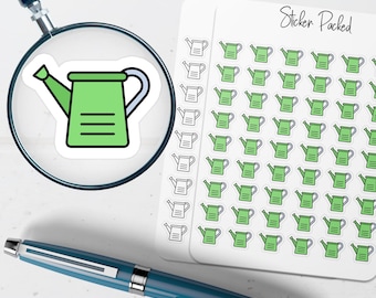 Watering Can Planner Sticker Watering Can Icon Sticker Watering Can Sticker