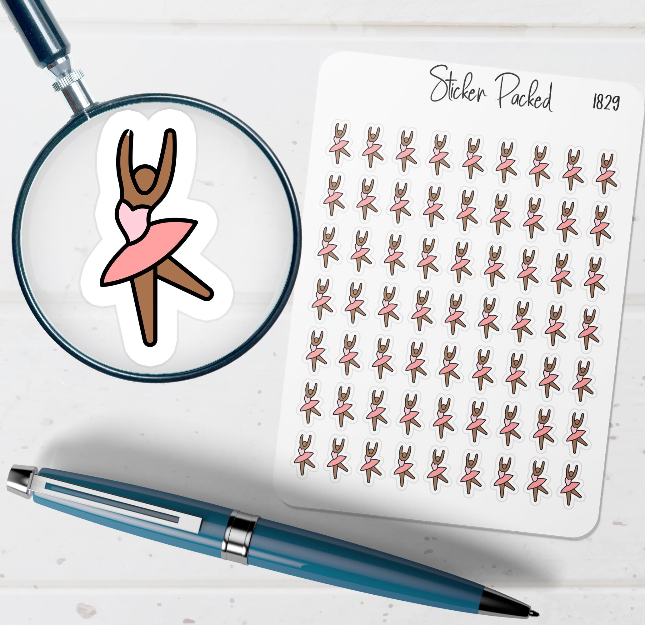 Ballet Dancer Planner Sticker Ballet Dancer Icon Sticker Ballet Dancer ...