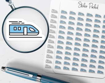 Bullet Train Planner Sticker Bullet Train Icon Sticker Bullet Train Sticker