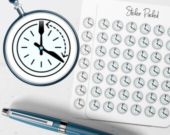Intermittent Fasting Planner Sticker Intermittent Fasting Icon Sticker Intermittent Fasting Sticker
