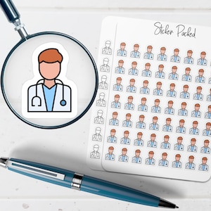 Doctor Planner Sticker Doctor Icon Sticker Doctor Sticker
