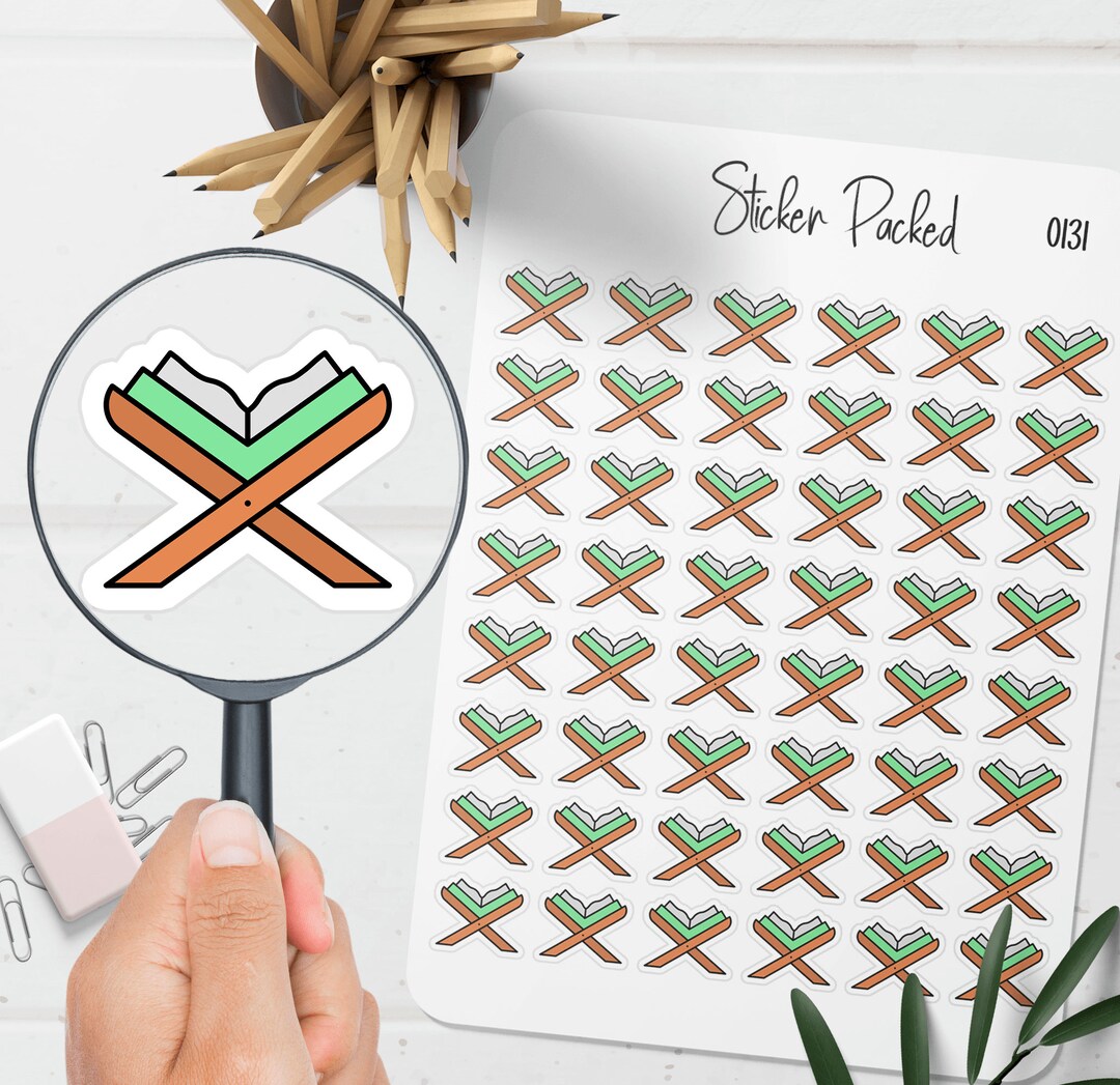 Quran Planner Sticker Quran Icon Sticker Quran Sticker Etsy
