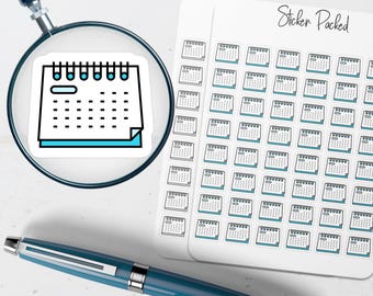 Calendar Planner Sticker Calendar Icon Sticker Calendar Sticker