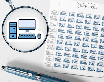 PC Planner Sticker PC Icon Sticker PC Sticker