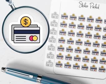 Credit Card Payment Planner Sticker Credit Card Payment Icon Sticker Credit Card Payment Sticker