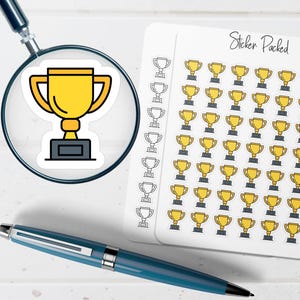 Trophy Planner Sticker Trophy Icon Sticker Trophy Sticker