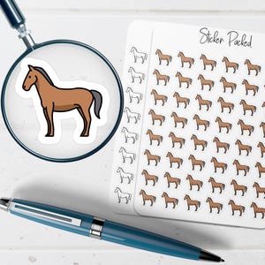 Horse Planner Sticker Horse Icon Sticker Horse Sticker