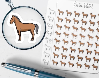 Horse Planner Sticker Horse Icon Sticker Horse Sticker