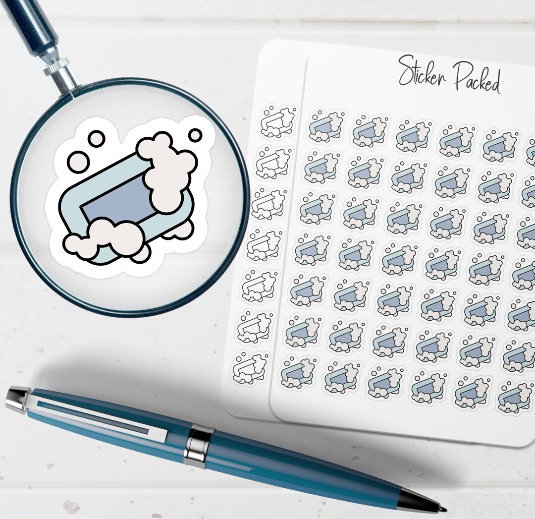 Soap Fun Sticker Soap Planner Sticker Soap Icon Sticker Soap Sticker - Etsy