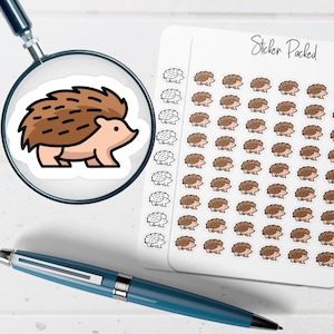 Hedgehog Planner Sticker Hedgehog Icon Sticker Hedgehog Sticker