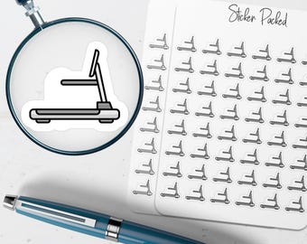 Treadmill Planner Sticker Treadmill Icon Sticker Treadmill Sticker