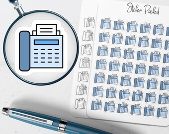 Fax Machine Planner Sticker Fax Machine Icon Sticker Fax Machine Sticker