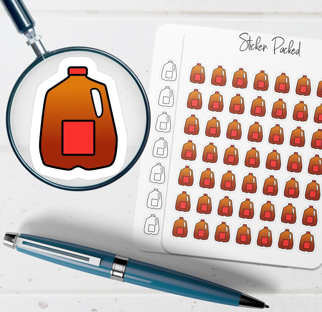 Iced Tea Planner Sticker Iced Tea Icon Sticker Iced Tea Sticker - Etsy