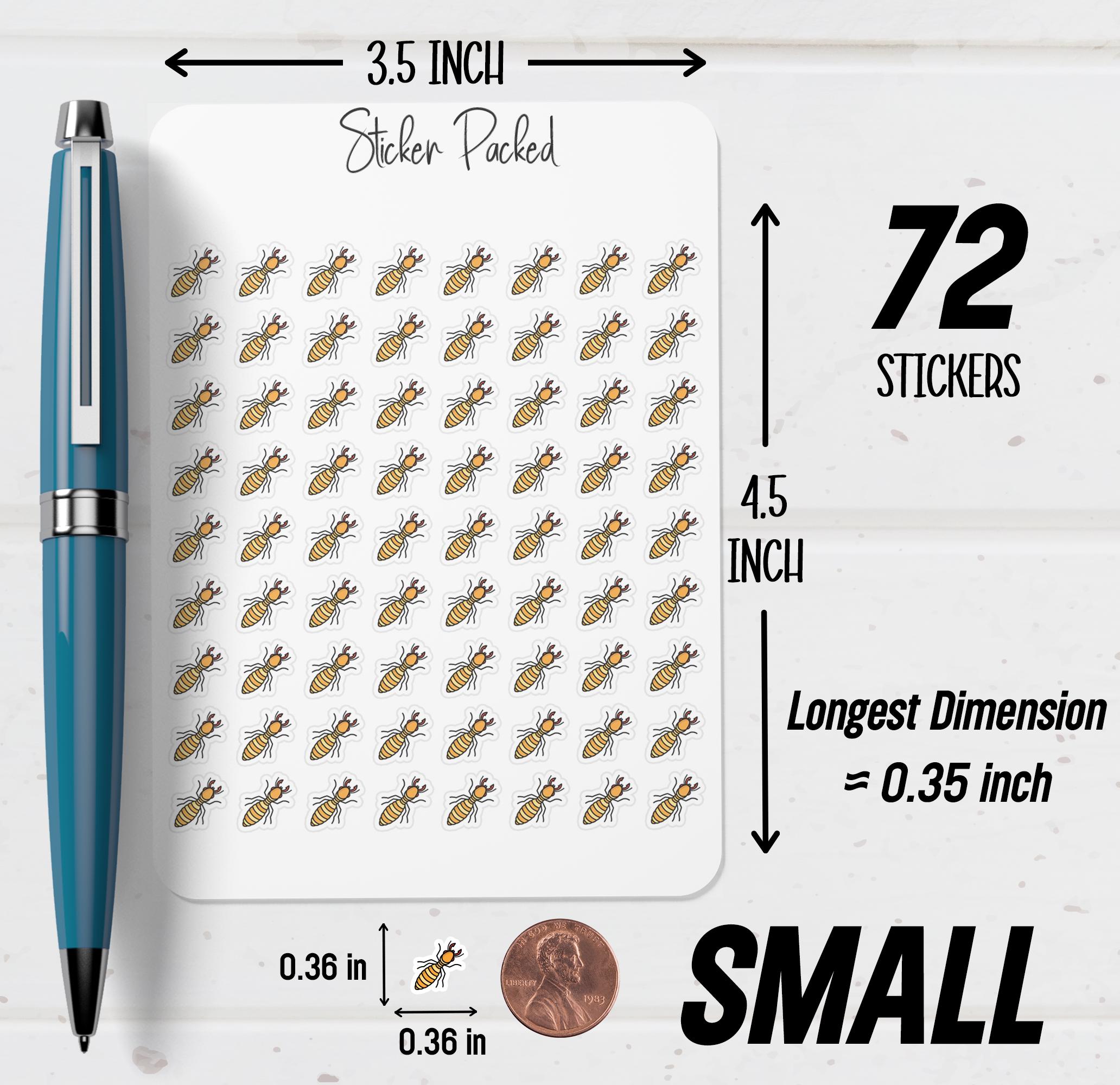 Termite Sticker Pipe Termite Planner Sticker Termite Icon Sticker Termite Sticker Insect ...