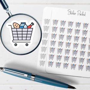 Food Cart Planner Sticker Food Cart Icon Sticker Food Cart Sticker