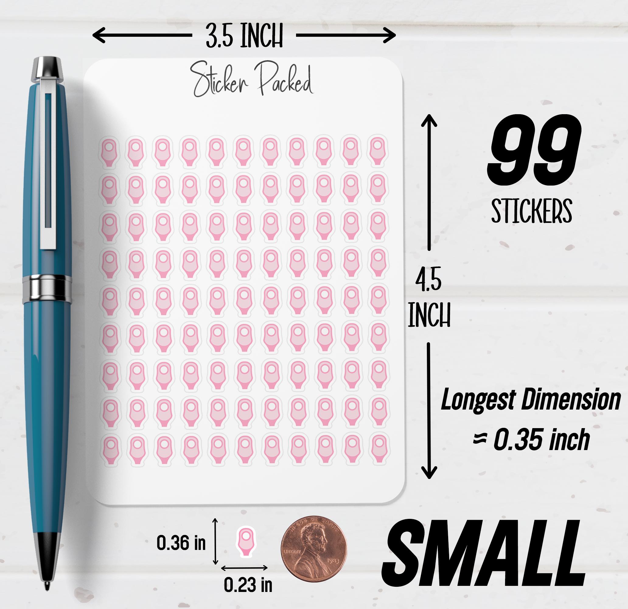 Ostomy Bag Planner Sticker Ostomy Bag Icon Sticker Ostomy Bag Sticker ...