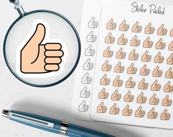 Thumbs Up Planner Sticker Thumbs Up Icon Sticker Thumbs Up Sticker