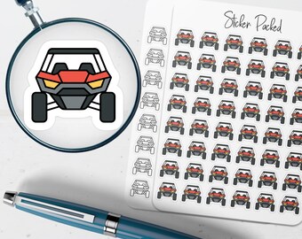 Utility Terrain Vehicle Planner Sticker Utility Terrain Vehicle Icon Sticker Utility Terrain Vehicle Sticker