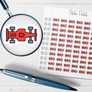 Formula One Planner Sticker Formula One Icon Sticker Formula One Sticker
