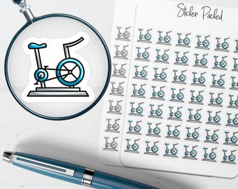 Spin Bike Planner Sticker Spin Bike Icon Sticker Spin Bike Sticker
