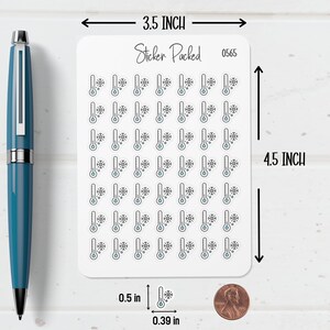 Cold Planner Sticker Cold Icon Sticker Cold Sticker - Etsy